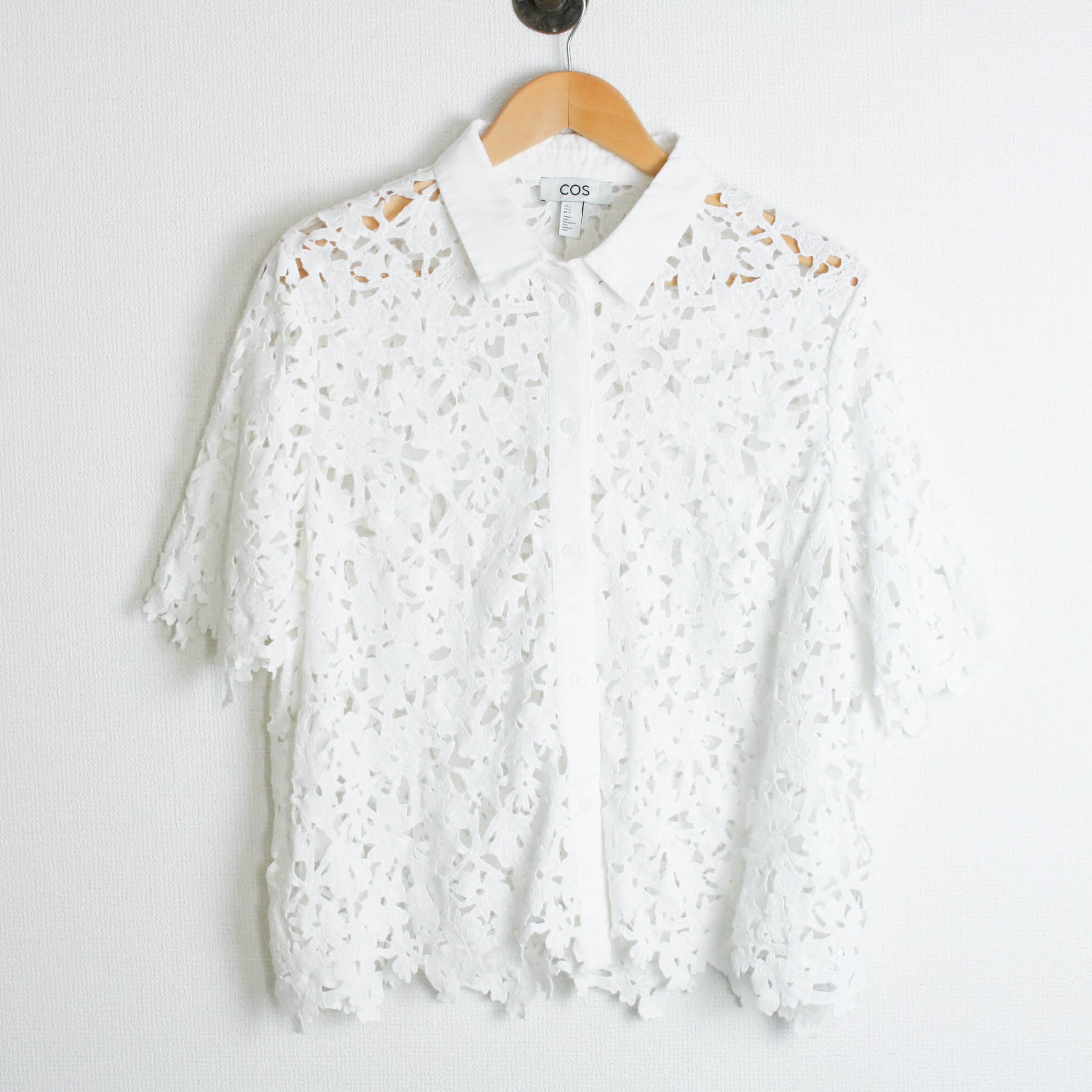 lace shirt L