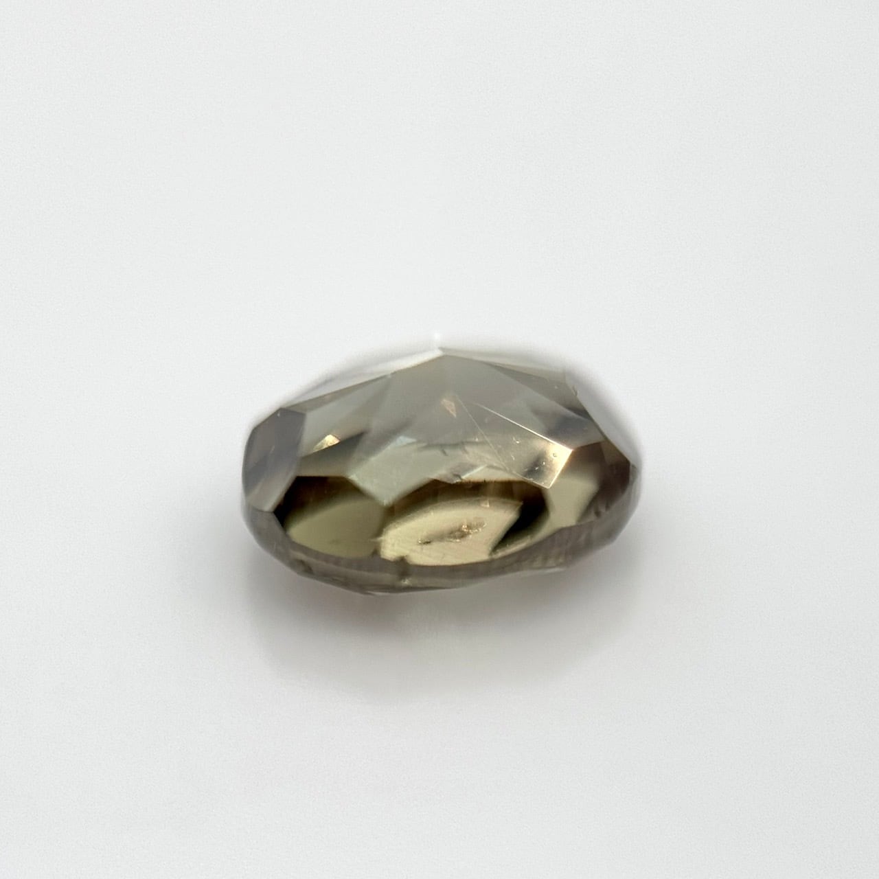 0.259ct FANCY DARK GRAY SI2 オーバル ダイヤモンド | 小江戸stone