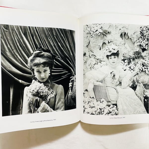 セシルビートン 顔写真入り絵画使用広告 1946年 セシルビートン 顔写真