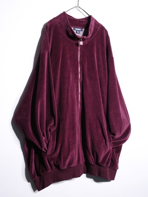 "KING SIZE" XXXL super over silhouette velours jacket