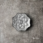 ペルシャの飾り皿(ミーナーカーリー)11cm アクセサリートレイ【MINA KARI 010-049】