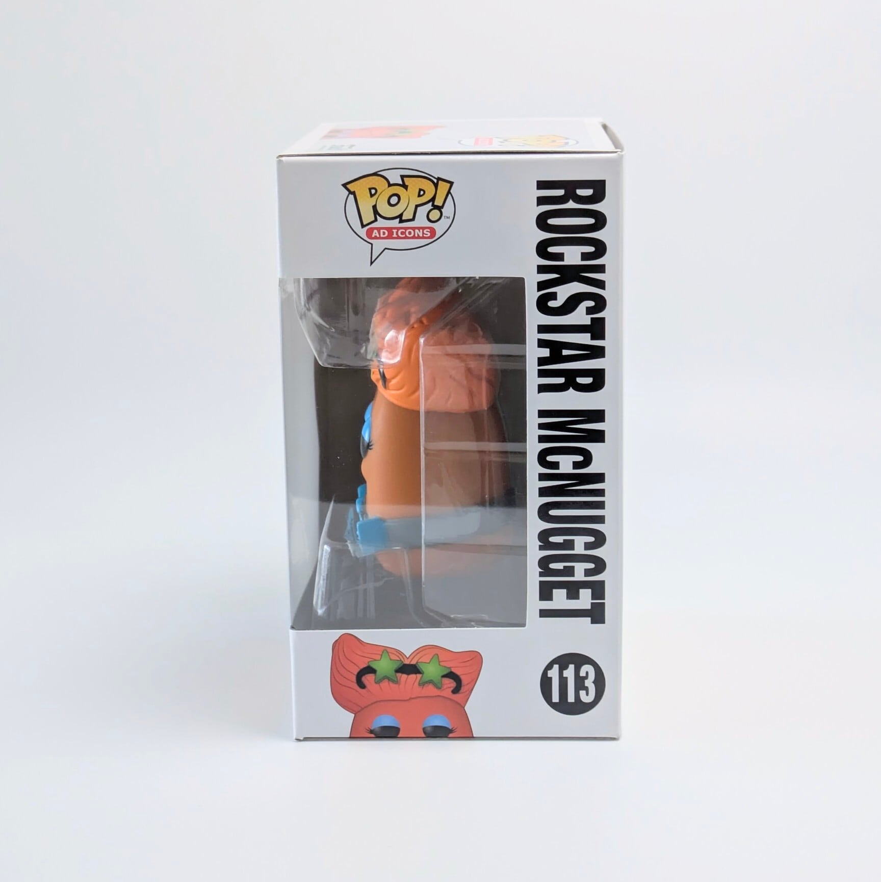 ☆US直輸入☆FUNKO 【 POP! AD ICONS VINYL FIGURE MCDONALDS ROCKSTAR McNUGGET（ マクドナルド ロックスター マックナゲット ）】 ビニールフィギュア〚アメリカン雑貨 アメトイ〛