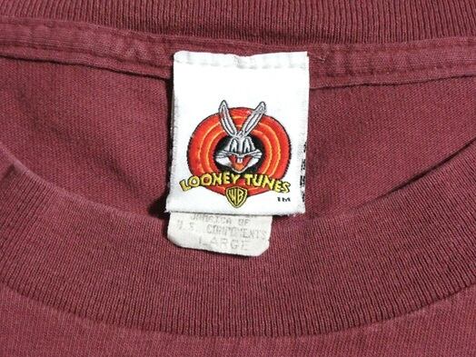 90's Warner Bros LOONEY TUNES TAZ ANGEL and DEVIL 天使と悪魔 T