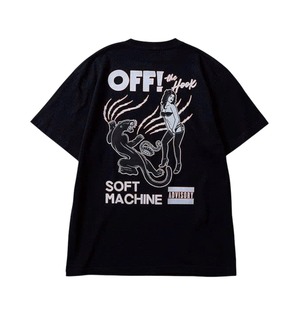 【SOFTMACHINE】 ソフトマシーン/ OFF ! -T (BLACK)