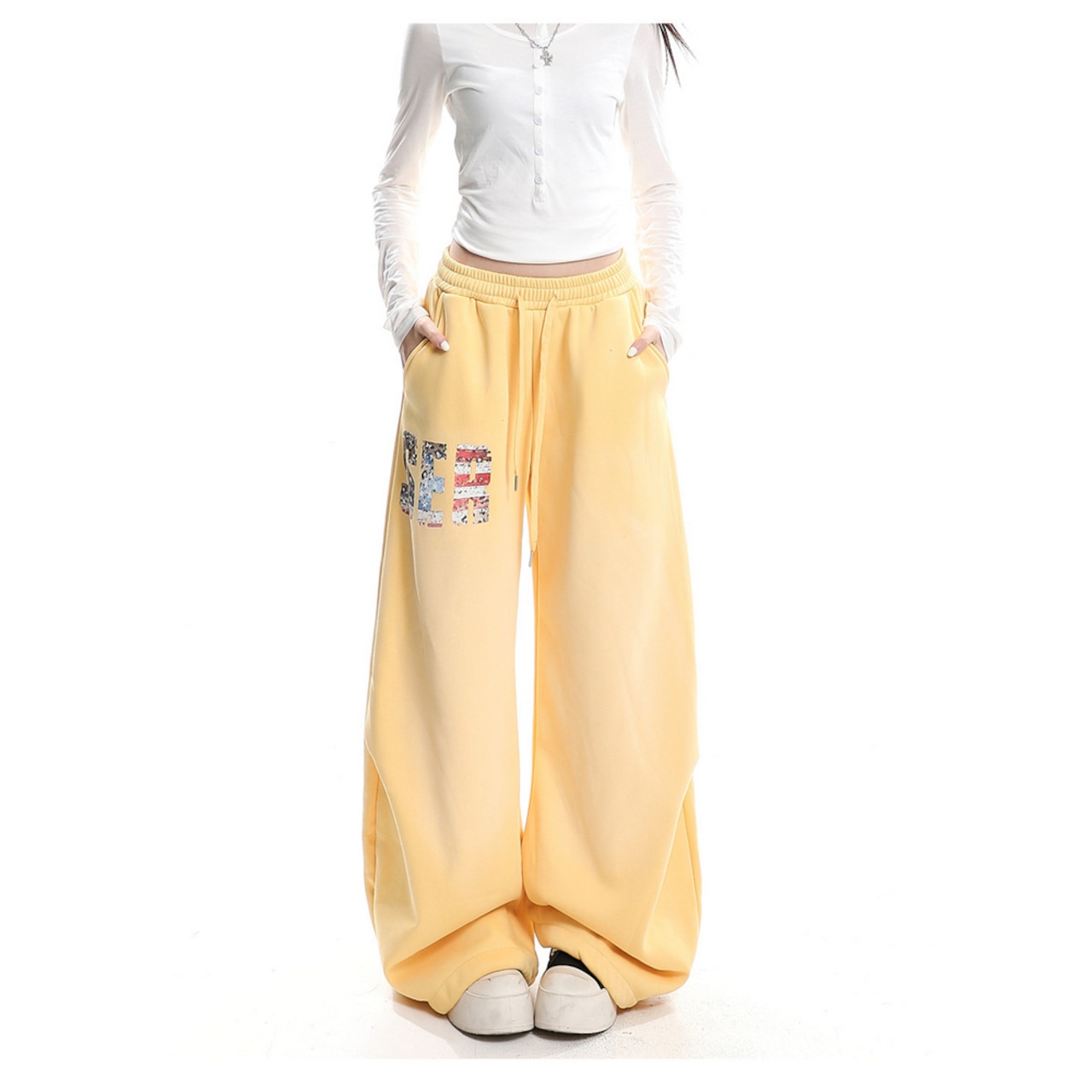 ストリート  裏起毛 SER スウェットパンツ P380