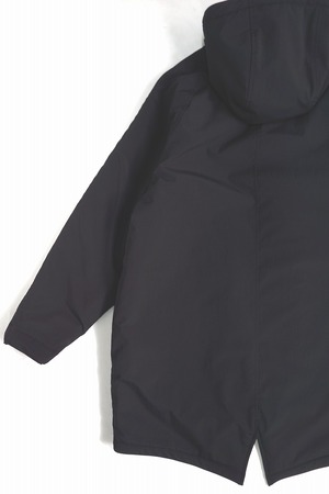 Nylon Padded Hoodie Coat