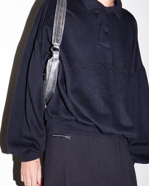 1990s LOTTO - embroidered sweat polo shirt