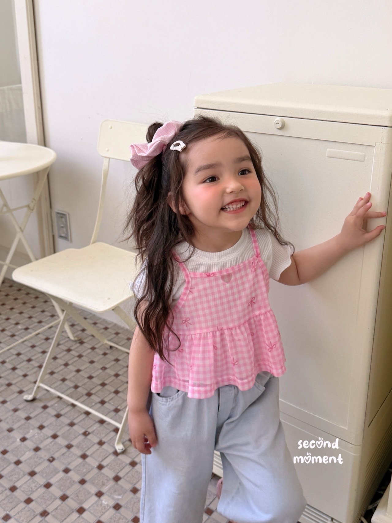 [second moment] Minky Ribbon Bustier (JS/JM/JL) / [세컨드모먼트] 밍키리본뷔스티에 (JS/JM/JL)