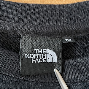 【THE NORTH FACE】ワンポイントロゴ バックロゴ スウェット トレーナー M ノースフェイス US古着