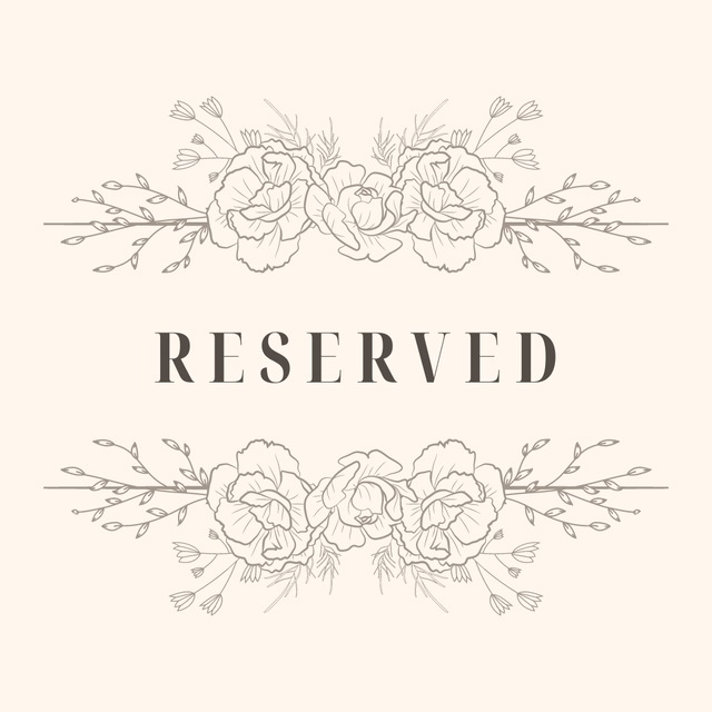 Reserved・Elizabeth Bower：ピアス２点入荷ご連絡