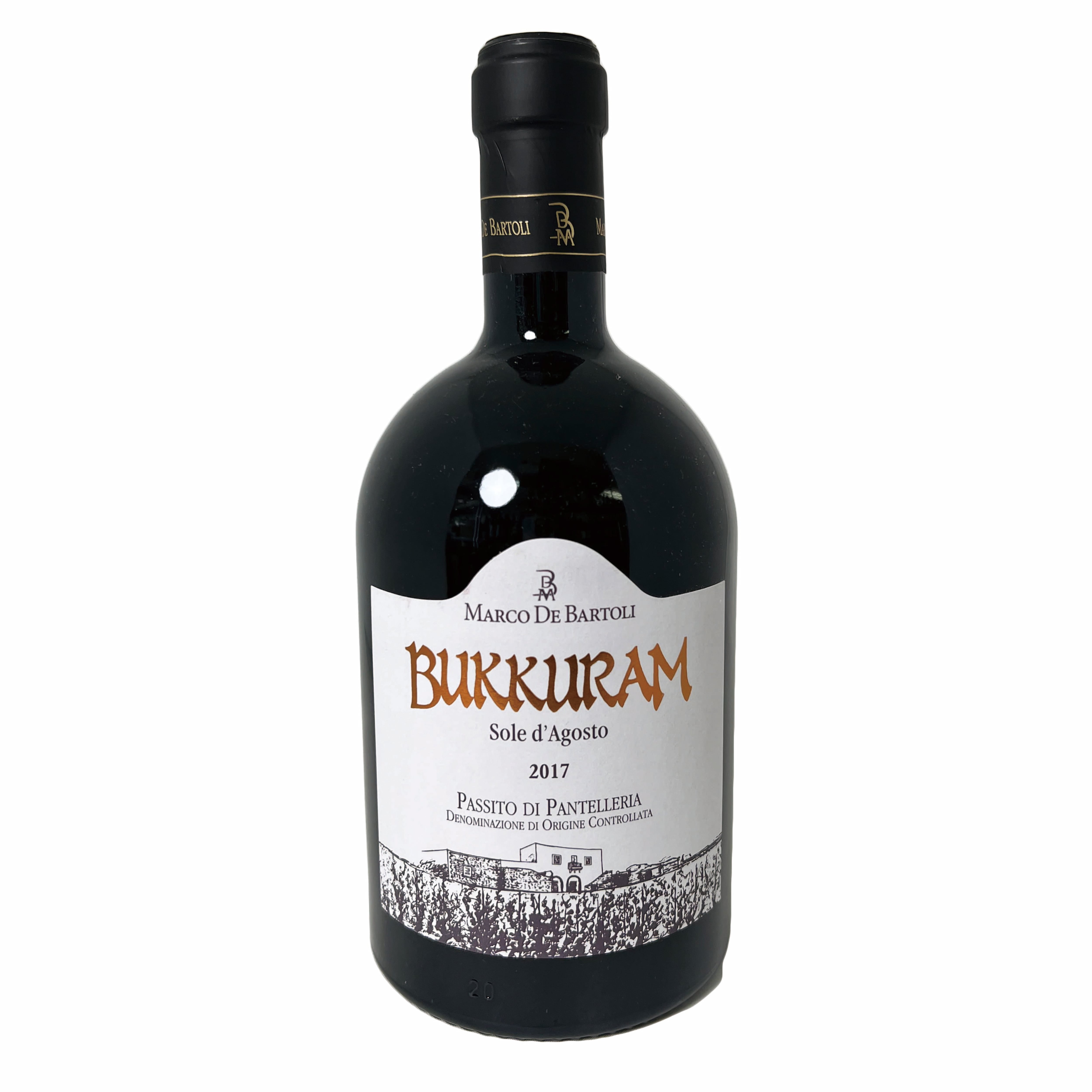 ［白デザート/伊] Marco de Bartoli / Bukkuram  Passito di Pantelleria Sole d'Agosto2017 / SICILIA