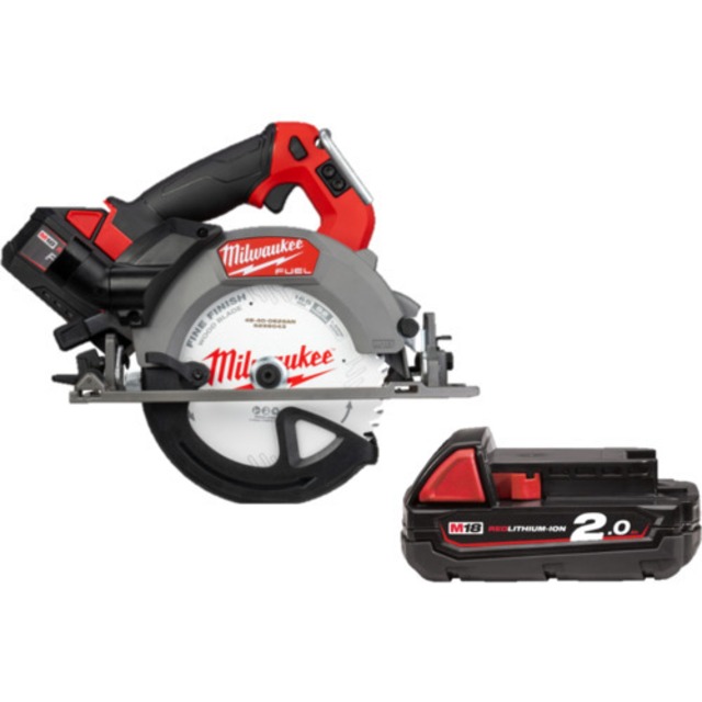 【数量限定】ミルウォーキー M18 FUEL 165mm 充電式丸ノコ 2.0Ahバッテリー無償付属 M18 FCSDC165-0X0 JP-CP