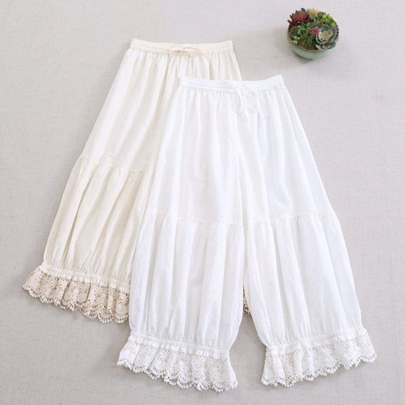 レイヤードコットンバルーンパンツ W1711