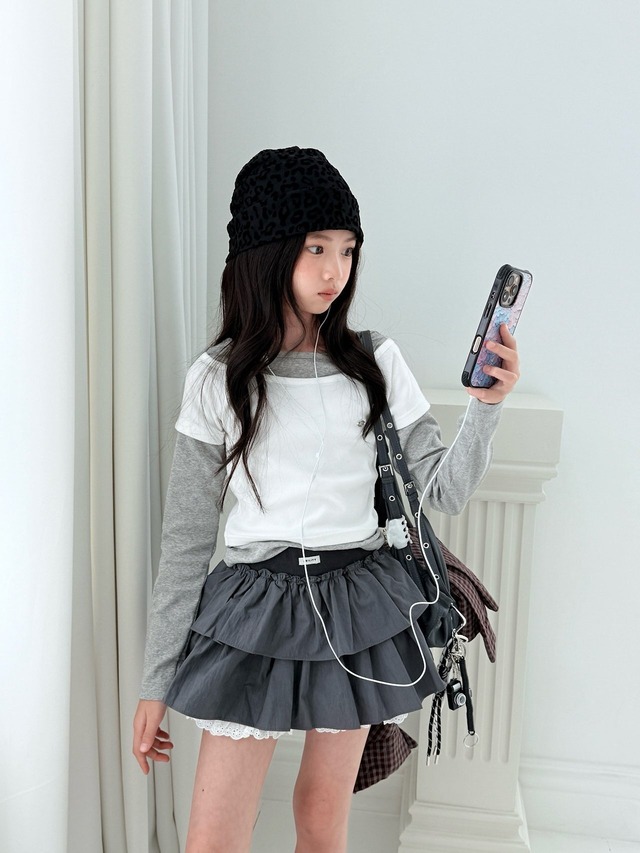 COMMA［取寄］label cancan skirt 26autumn