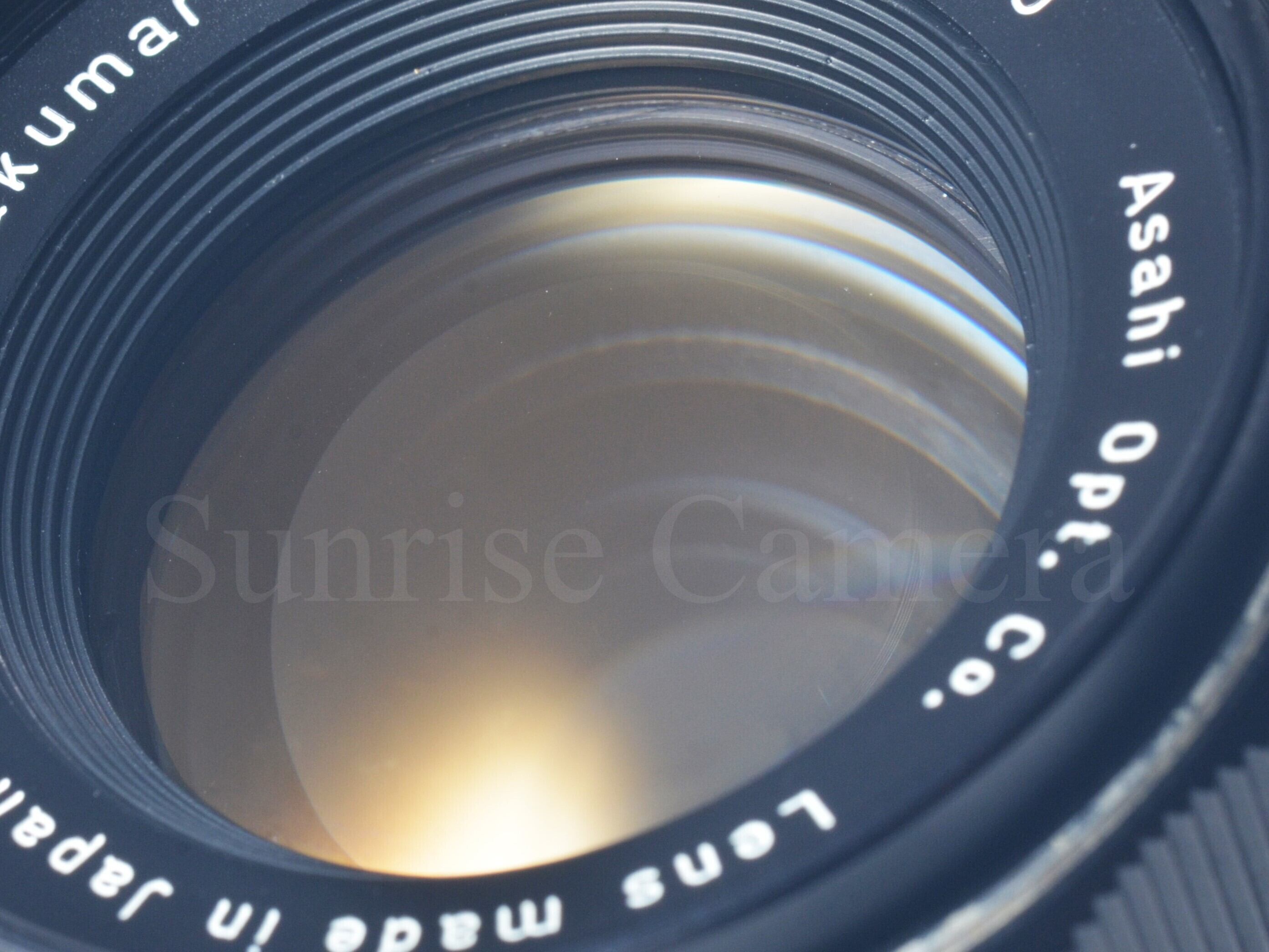 PENTAX SP / Super-Takumar 55mm F1.8 整備済 純正フード付