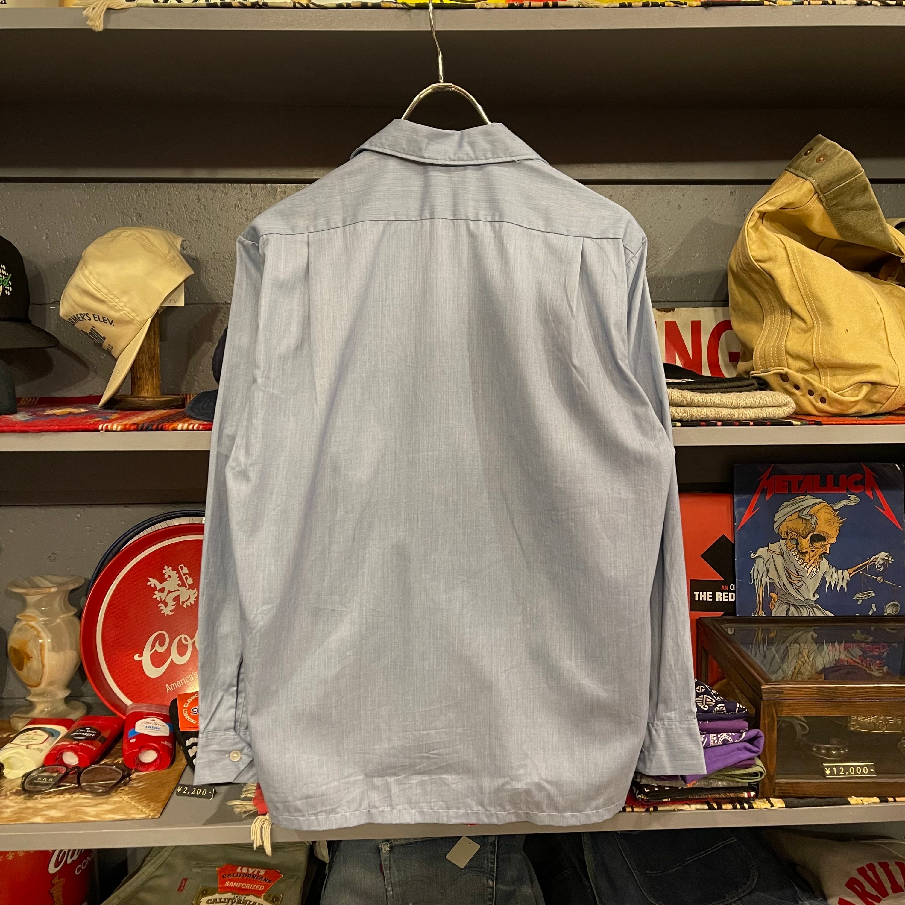 60s SEARS L/S Open Collar Shirt | VOSTOK