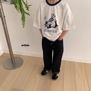 [article] Scooter Tee Shirt / [아티클] 스쿠터티셔츠