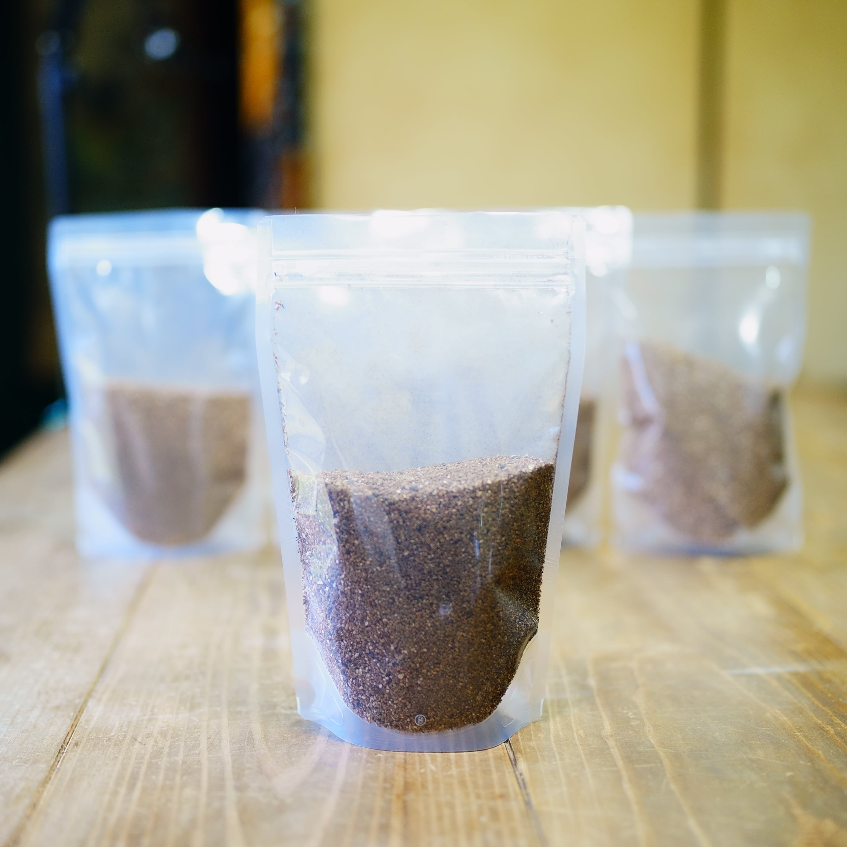 3個買い増しセット:苔テラリウム用 独自配合ベースソイル(500cc)消毒洗浄済み、微塵処理済み