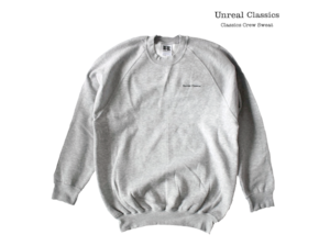 -CLASSICS CREW SWEAT- Light Oxford