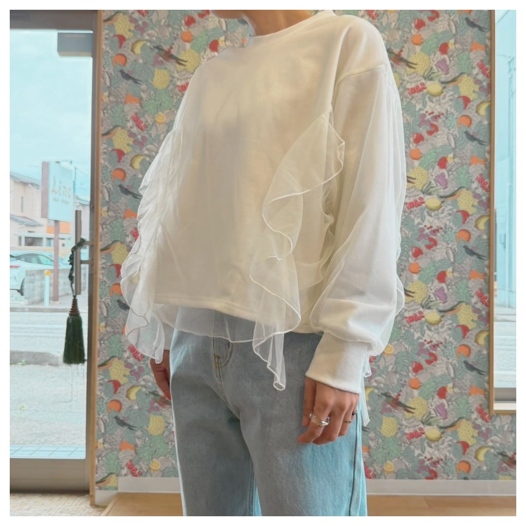 【Eito stan】チュールスウェット