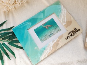 439.オーシャンレジンアート フォトスタンド