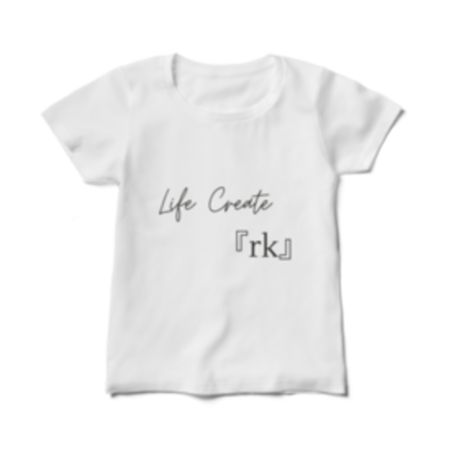 Life Create『rk』　レディースTシャツ