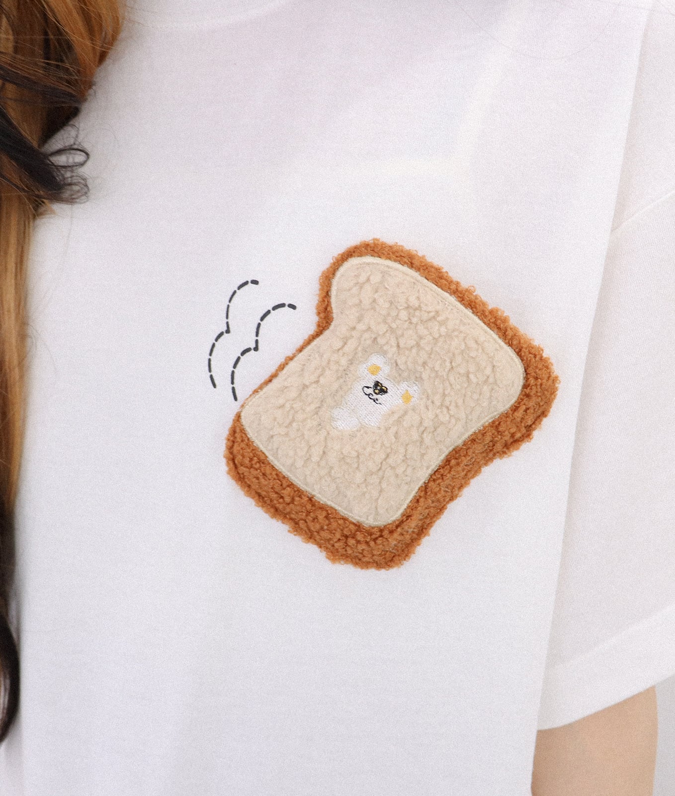 再入荷！パン好きさんの為の 胸ポケ 食パンTシャツ | Hi Hey Hooo!!!