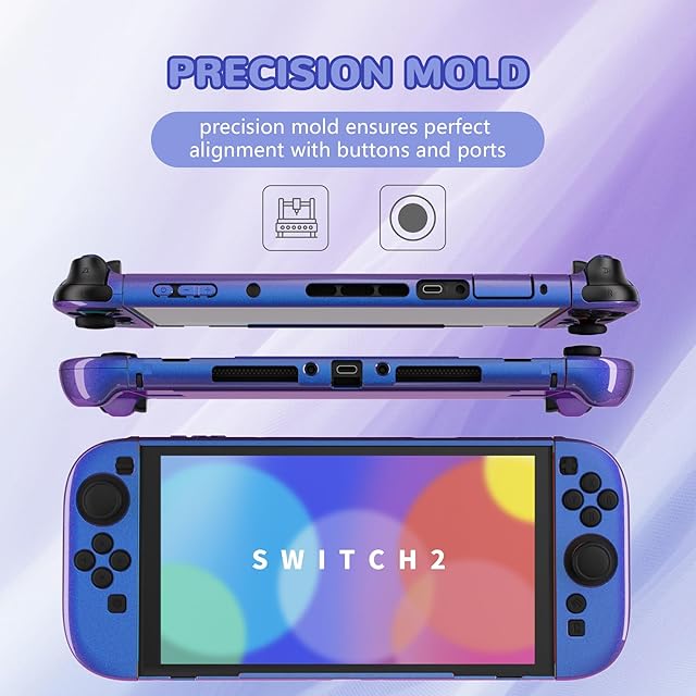 PlayVital Nintendo Switch 2（2025）対応ハードカバー 保護ケース