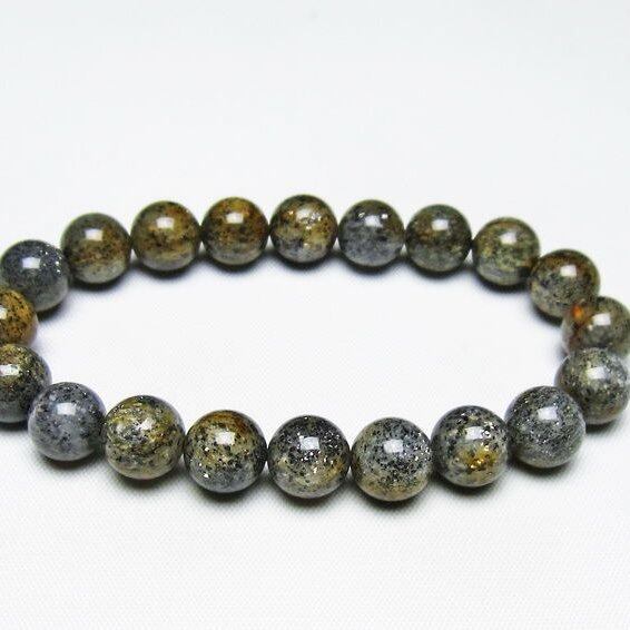 バイオタイトインクォーツ ブレスレット 10mm 一点物 メール便可 [M便 1/10] 111-48258