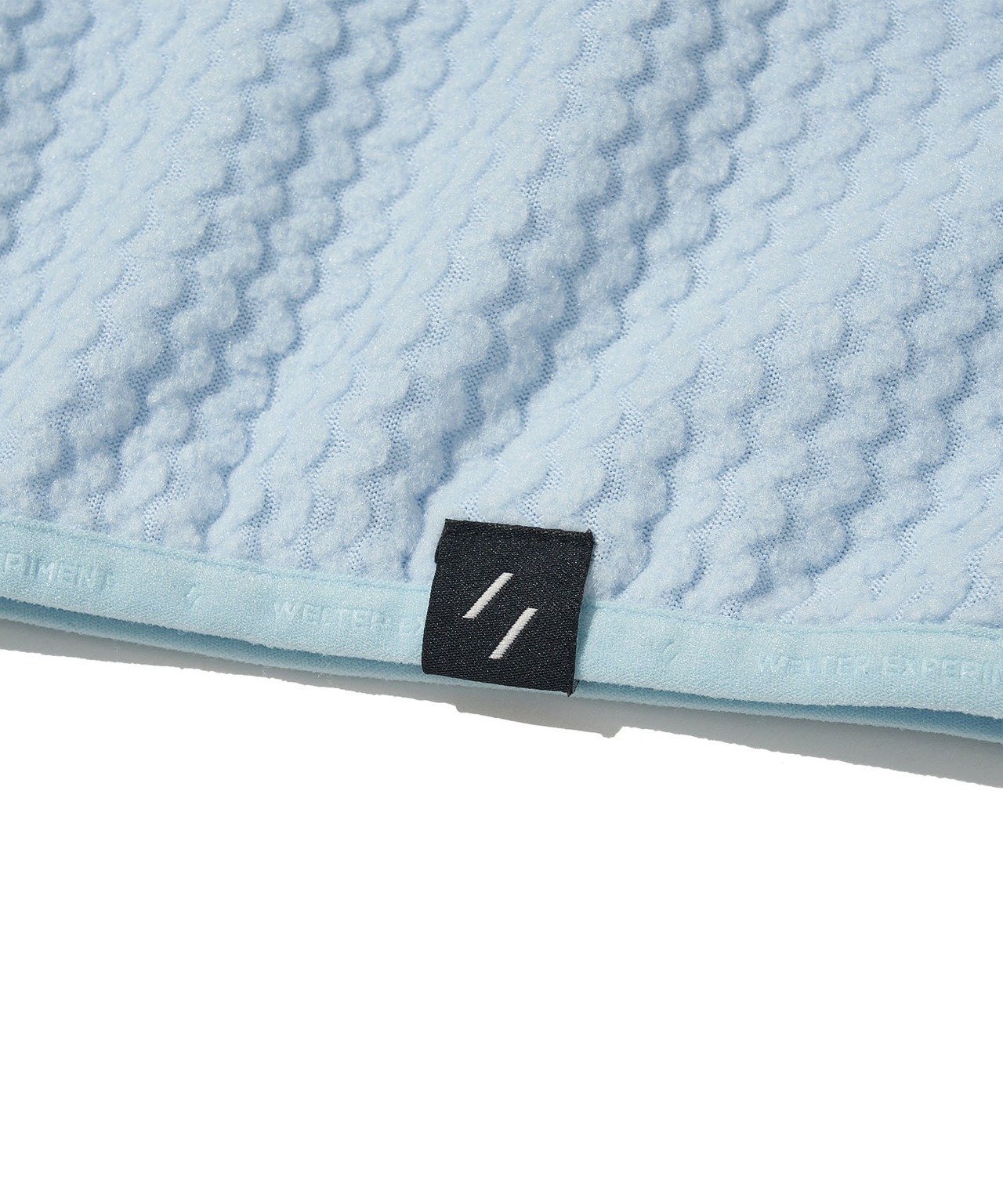 CALORA FLEECE HOODED PULLOVER_SKY BLUE