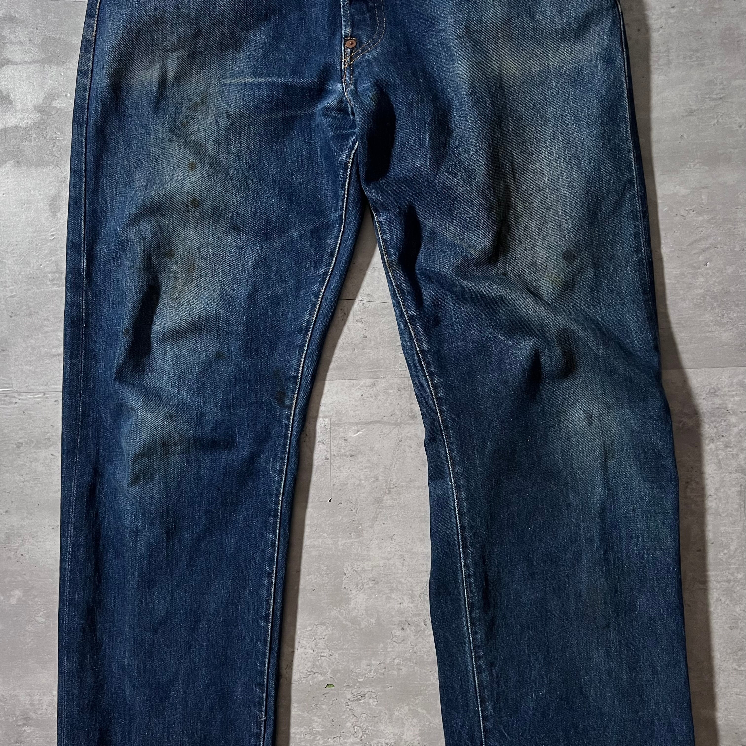 バレンシア製555◆Levi's 201XX◆W31ビンテージ復刻ジーンズ603