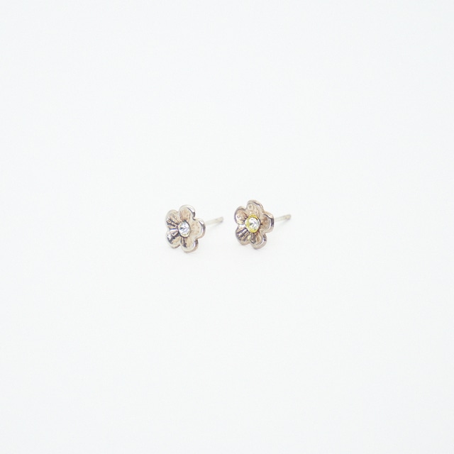 Silver Flower Earring｜Sterling Silver