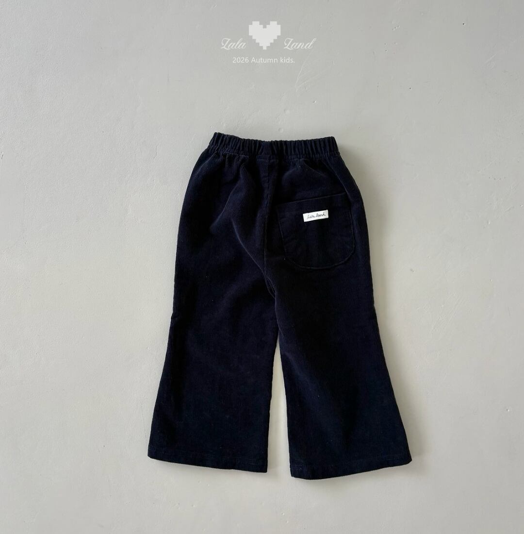 送料無料【予約】/  kidsビビブーツカットパンツ /lalaland