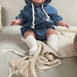 【即納】bella bambina denim suit｜ロンパース｜baby