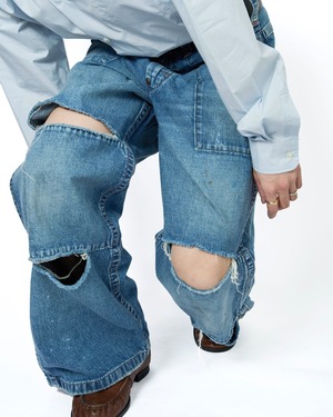 KOOKY ZOO "JUVENILE WORK PANTS TYPE.3〔INDIGO〕"