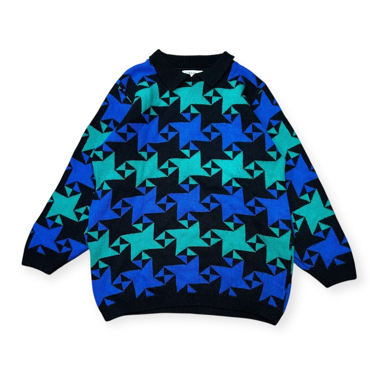 Hollowayヴィンテージ90sナイロンプルオーバーVネック刺繍パープル紫色 