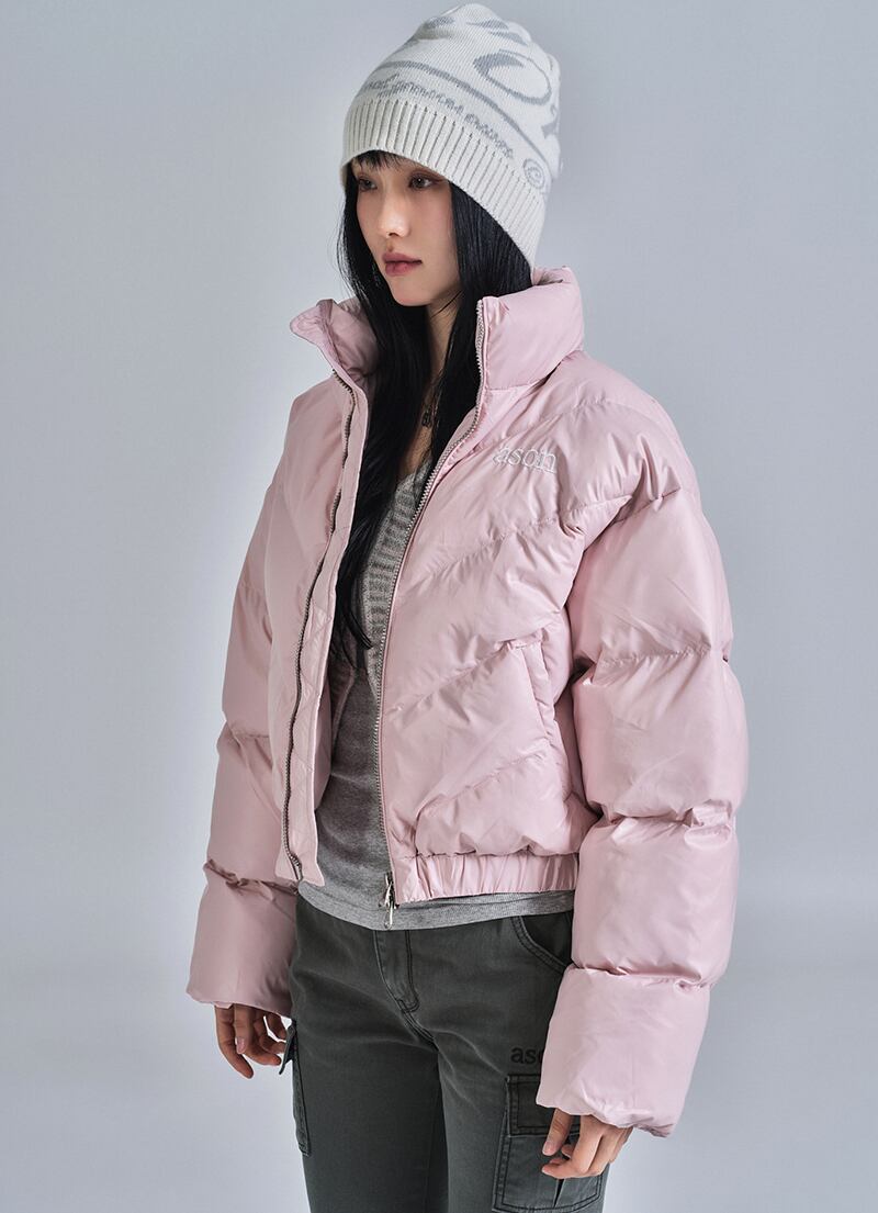 as”on] BETTY PUFFER JACKET / PINK 正規品 韓国ブランド 韓国通販