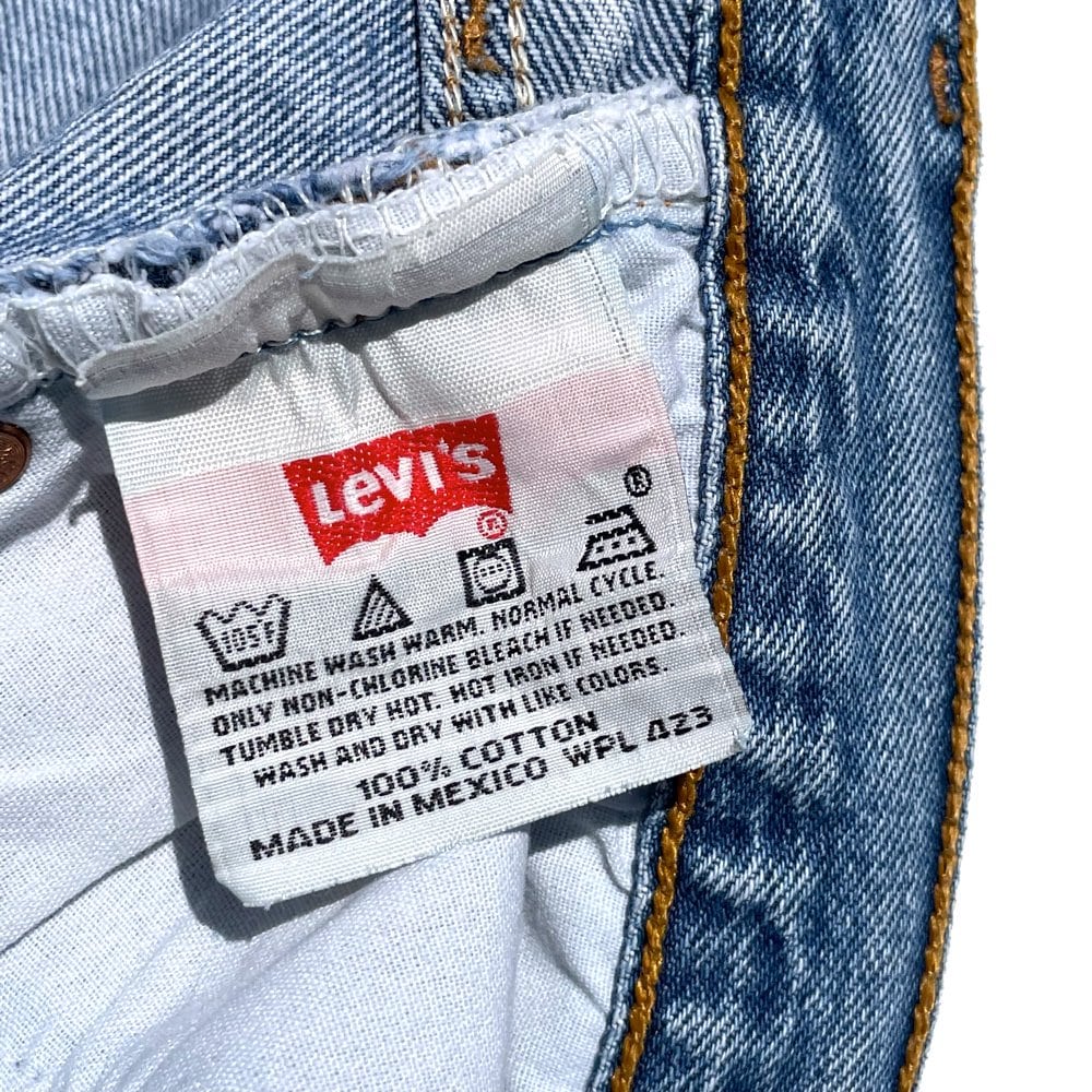 Levis 501 Paint [Levis 501-0000 Made in Mexico] Vintage Denim Pants W-34 |  beruf