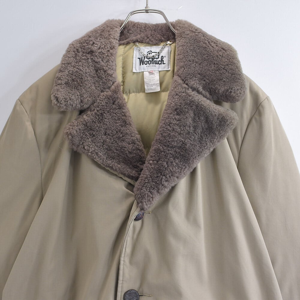 70s Woolrich ウールリッチ アメリカ製 ダウンライニング ギャング 