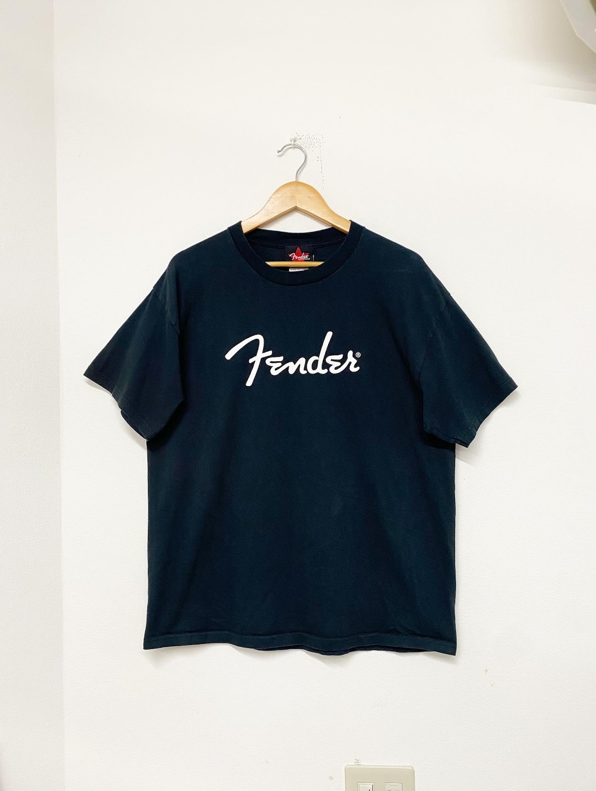 90s Fender Logo Print Tshirt/L-XL | ACIDHOUSE Vintage＆New Culture 