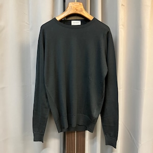JOHN SMEDLEY WOOL CREW-NECK SWEATER《M》