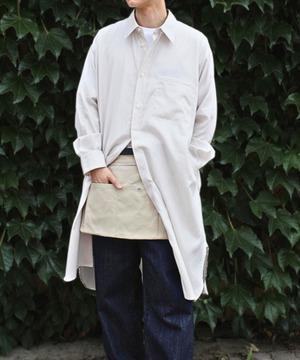 MATSUFUJI / M263-0304A / STRIPE LONG SHIRT(OFF ST)