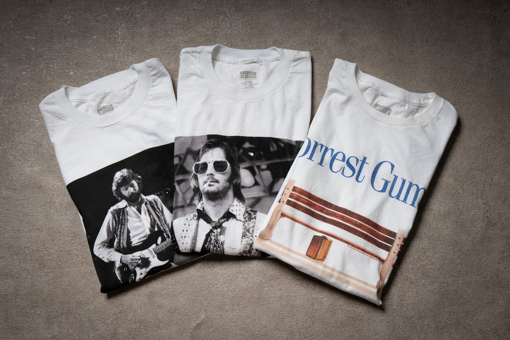 THRIFTY LOOK】ERIC CLAPTON TEE 新品 ユーズド加工 L XL エリック