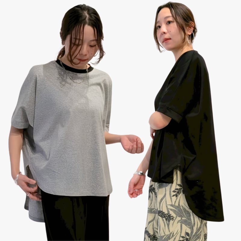 【 IFMEH 】汗染み防止ナノシアcurve hem po