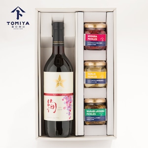 【エスプリ・ド・ヴァン・ジャポネ絢－AYA－】日本ワインとおつまみ瓶詰めのセッE