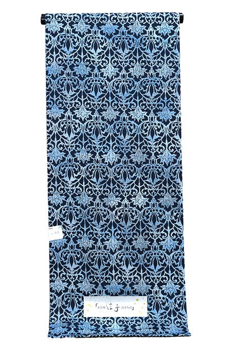 反物　ちりめん　綸子　お着物用尺　小紋 Prices down2】正絹 小紋 反物 着物「格子 赤紫色」日本製 丹後