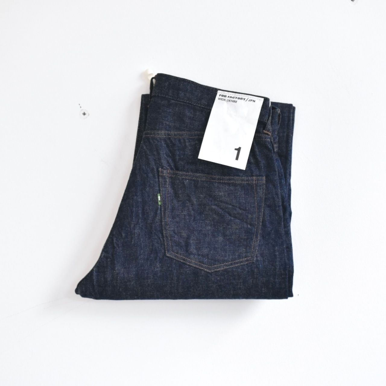 FOB FACTORY | WIDE DENIM 5P ワイド ジーンズ