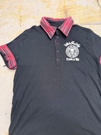 skull check polo shirts