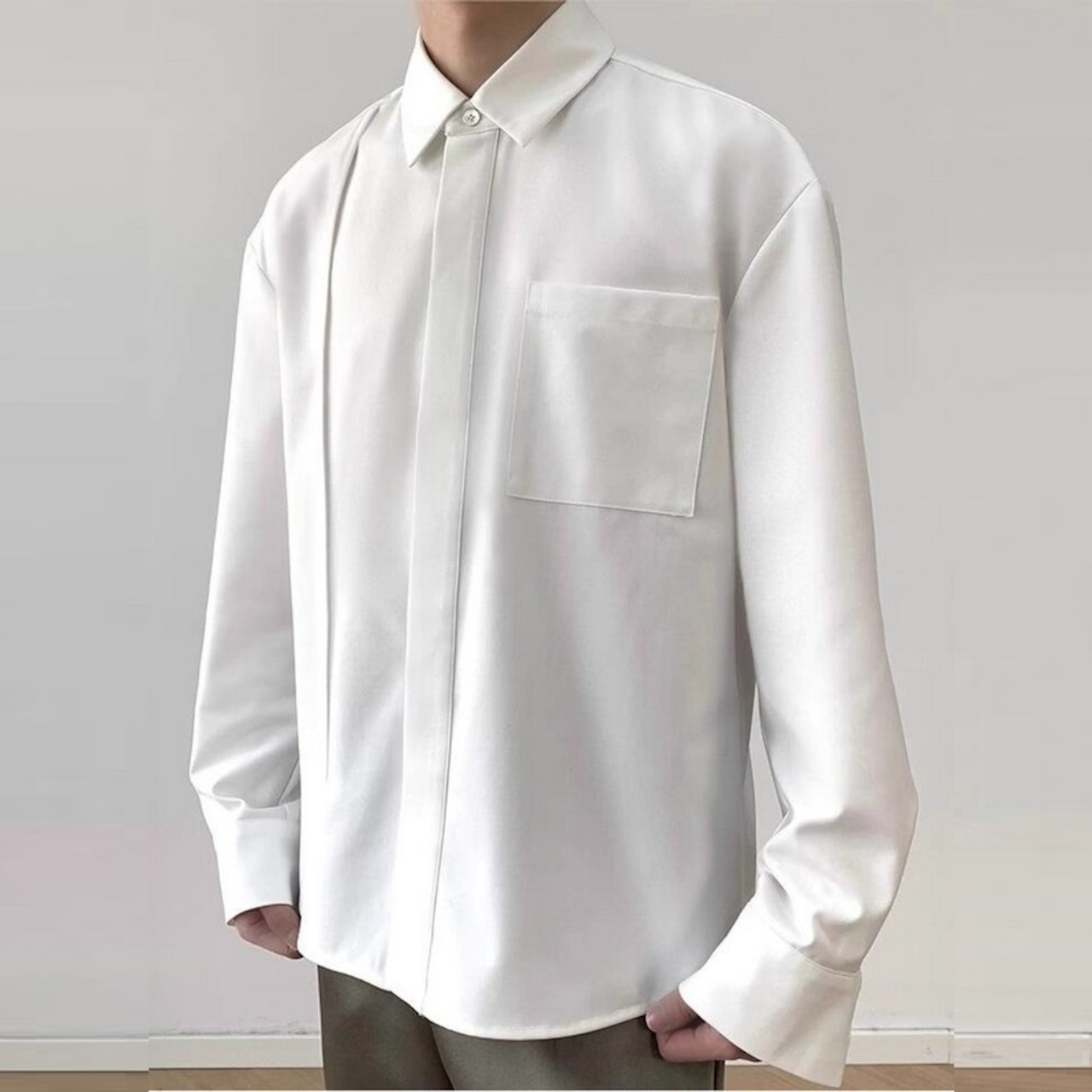 スリムカット アーバンシャツ af0027