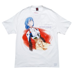 GEEKS RULE ギークスルール 綾波レイ エヴァンゲリオン Tシャツ ホワイト サイズXL